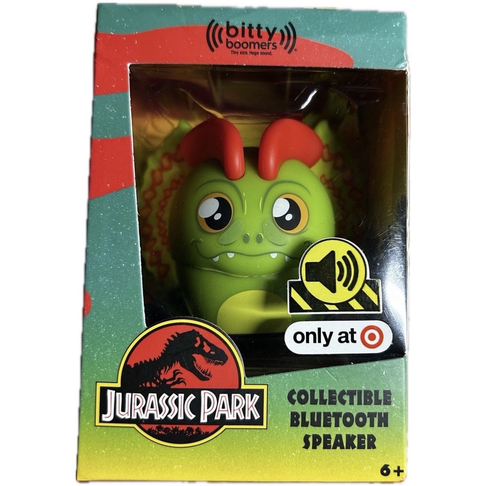 Bitty Boomers Jurassic Park Collectible‎ Dilophosaurus Bluetooth Speaker